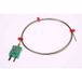 Rs Pro - Thermocouple Type K Ø 1mm, L 1m, +750°c Max À Fiche Mâle Miniature