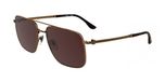 Lacoste L272S Ambré or 58/17/150 Homme Lunettes de soleil