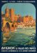 Grafika Roger Broders - Avignon, le Palais des Papes, 1922 Puzzle