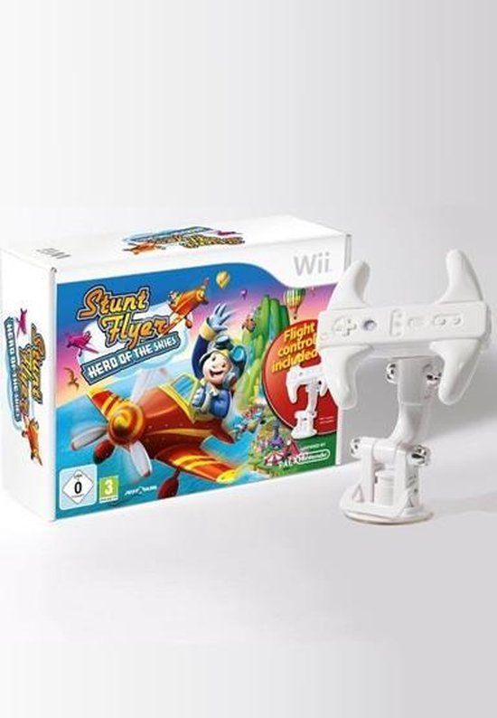 Nintendo Stunt Flyer + Hero Of The Sky + Flight Controller