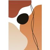 Papier peint panoramique moderne 130 cm x 195 cm