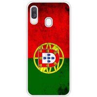 Samsung Galaxy A40 Drapeau portugal Verstevigd hoesje met sublimatie bedrukking