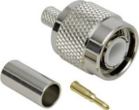 TNC-stekker, BKL Electronic 0405007/D TNC-connector Stekker, recht 50 Ω 1 stuk(s)