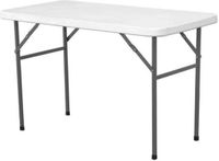 HENDI Inklapbare buffettafel – 130 kg draagkracht – 1220x610x740 mm – HDPE en metaal