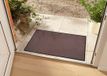 Tapeso Effen deurmat Plain wasbaar 30°C - bruin 80x120 cm