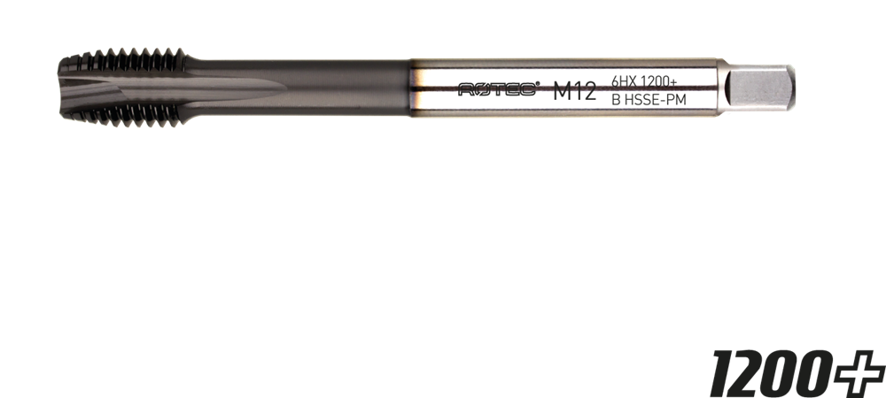 Rotec HSS-E PM Machinetap '1200+' | Doorlopend | DIN 376 | Type B | M24 - 336.2400