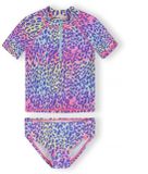 Minoti UV shirt meisjes luipaardprint - zwemshirt UPF 50+