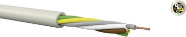 Kabeltronik LiYY Stuurstroomkabel 10 x 0.75 mm² Grijs 11007500 per meter
