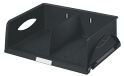 Leitz 52300095 Sorty Standaard Brievenbak (B x D x H) 370 x 272 x 90 mm - Zwart