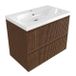 Saniclass Badkamermeubelset - 80cm - Mat Walnut Pure