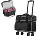 Latios Sac de bowling - Trolley pour 2 boules - 4 roues - Noir