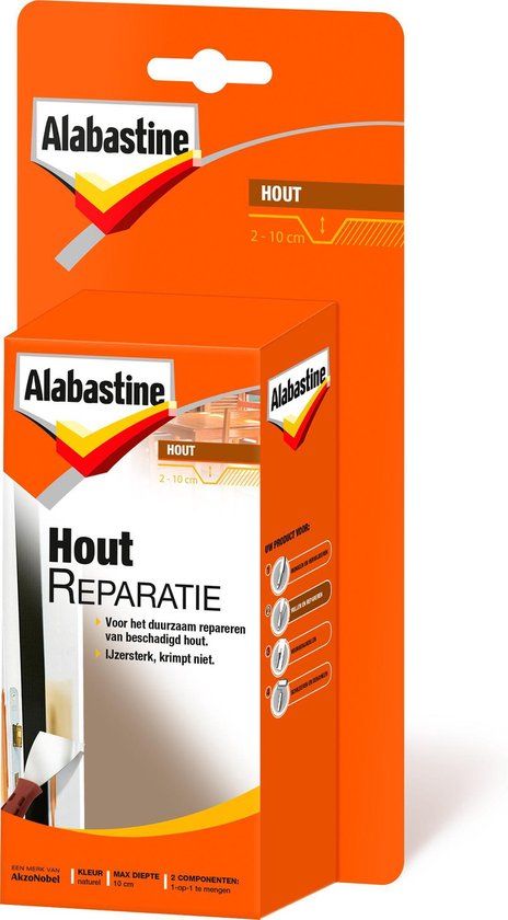 Alabastine Houtreparatie - Naturel - 150g