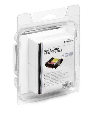 Durable DURACARD Print Set - Multicolour - 100 Cards