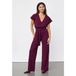 SisterS Point A-lijn jumpsuit - aubergine