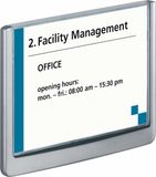 Durable 497737 bord- & informatiehouder Grafiet