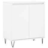 vidaXL Dressoir 60x35x70 cm bewerkt hout wit