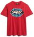 Superdry Gasoline Graphic T-shirt Relaxed Homme Rouge Coton S