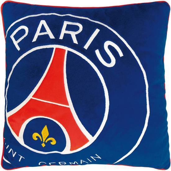 - Paris Saint Germain Logo - Sierkussen - 36 x 36 cm - Blauw