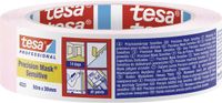tesa® Precision Afplaktape - Delicate Oppervlakken - 7 Dagen Hechtend - 30 mm - Roze