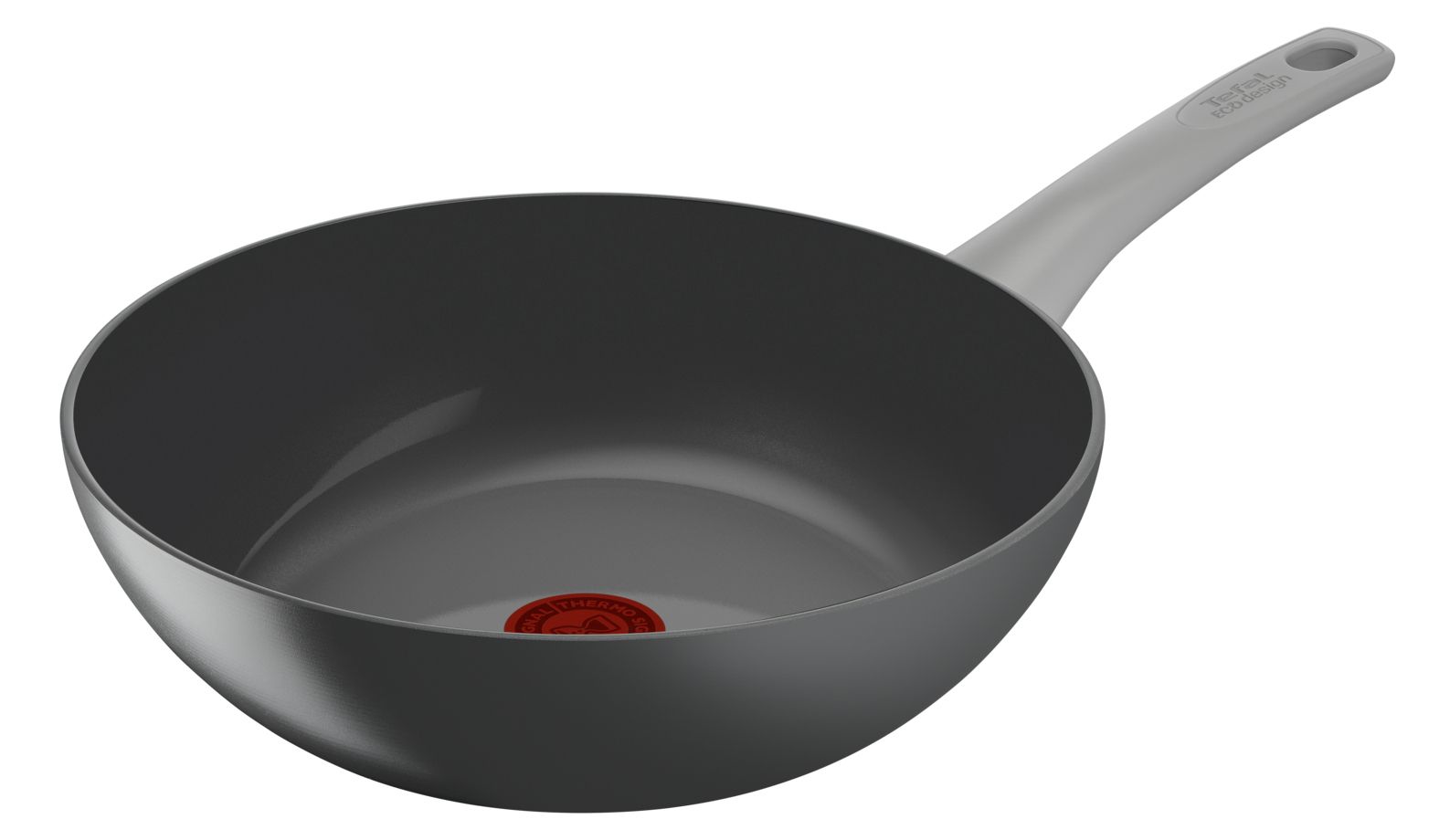 Tefal Renew ON Keramische Wokpan 28 cm - Inductie - Grijs