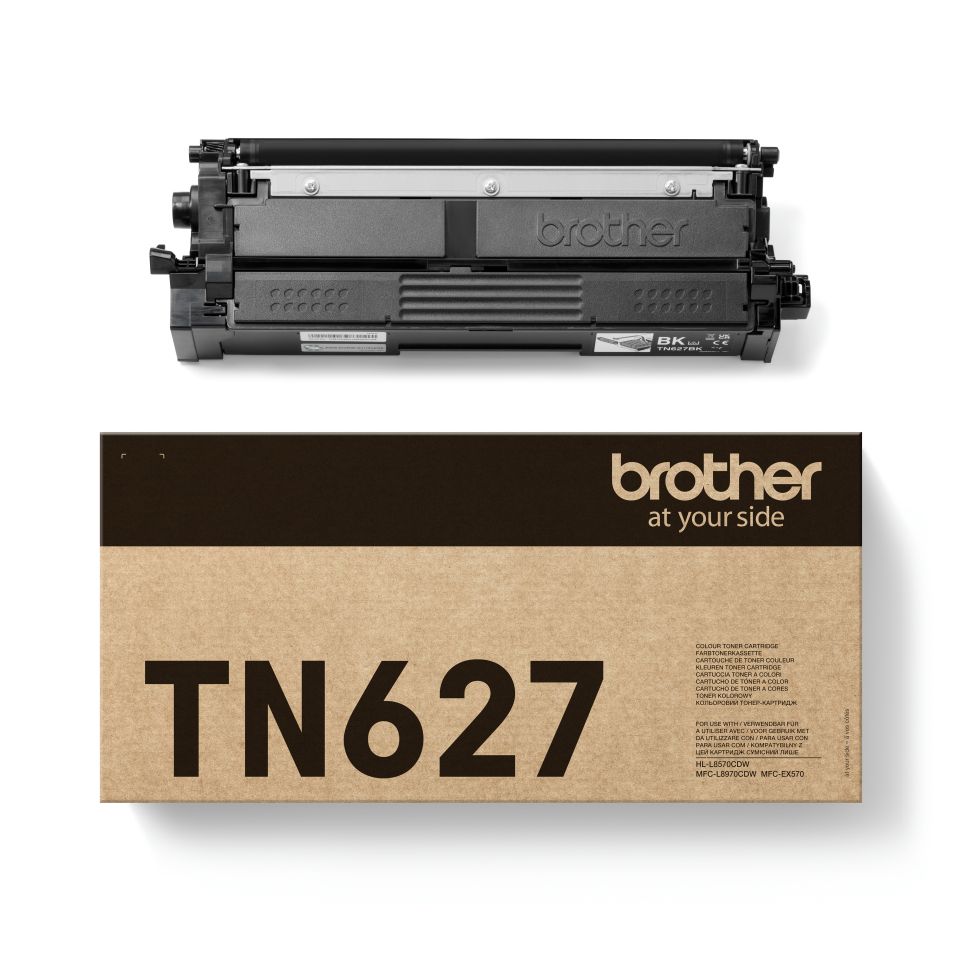 Brother TN-627BK Tonercartridge Zwart Origineel