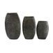 Buitengewoon de boet Aluminium long vase Sm.Black M 32x48cm 1 stuk Buitengewoon de Boet
