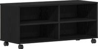 vidaXL TV-kast 90 x 35 x 40,5 cm zwart bewerkt hout