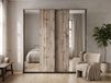 Armoire ELVYA 240 cm chêne canadien