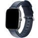 Amazfit GTS 2 bracelet en cuir (bleu foncé)