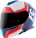 FC-Moto Novo Circuit Helm - Systeemhelm - Blauw/rood/wit - Maat M