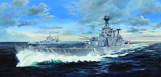 Trumpeter HMS Hood 1:200 Model Kit - Plastic - 32999