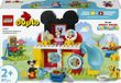 LEGO DUPLO - Disney Mickey Mouse Club House with Minnie and Pluto Building Set for Enfants - 10465