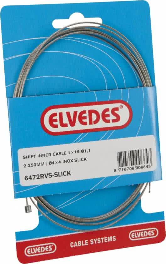 Elvedes Derailleur Binnenkabel 2250 Mm Zilver