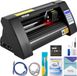 VEVOR Traceur de découpe vinyle, Traceur de découpe vinyle de bureau à LED, Œil optique semi-automatique intégré Guidage laser, Compatible avec le logiciel SignCut pour système Mac et Windows, Vitesse de coupe max. 800 mm/s