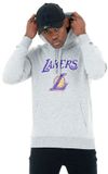 New Era Los Angeles Lakers Hoodie Grijs XL Man