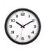 TFA Dostmann Minimalistic Numbers Wandklok Zwart 31 cm