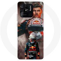 Maniacase Etui voor Xiaomi Redmi 10C Formule 1 Max Verstappen F1 Helm
