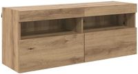 vidaXL TV Wandkast 100 x 30 x 40 cm Artisan Eiken Bewerkt hout