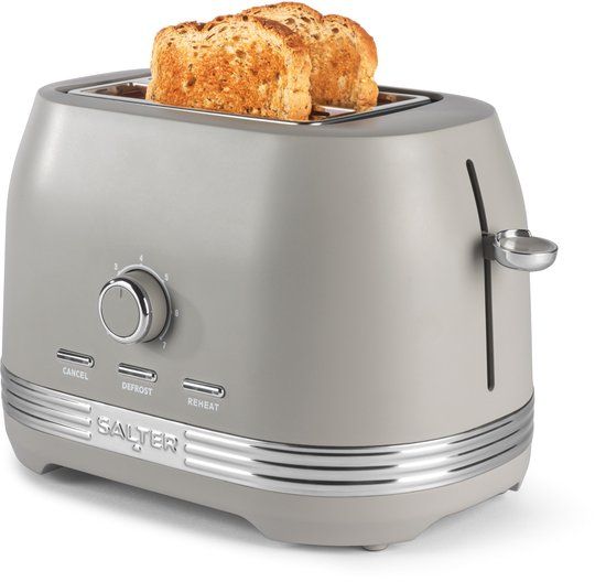 Salter Rise Broodrooster - 800W, 7 Bruiningsniveaus, Brede Sleuven