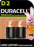 Duracell 2 x D oplaadbaar 3000 mAh