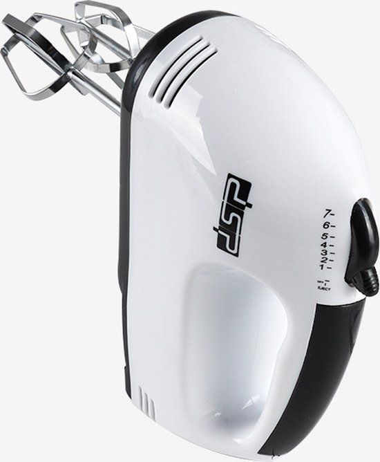 DSP KM2033 Handmixer - 100W - Wit Zwart