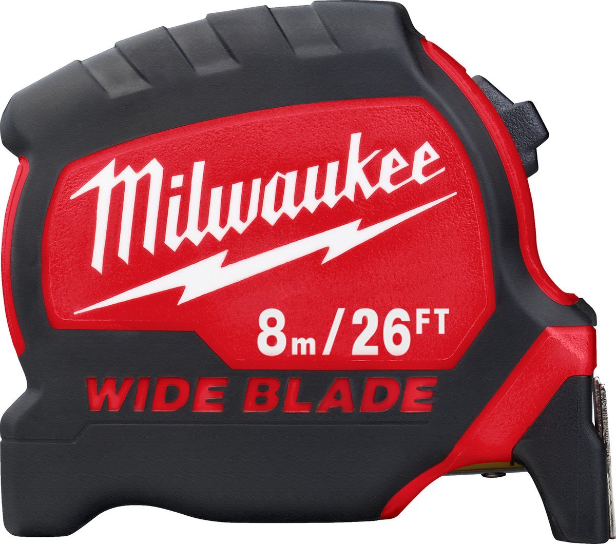 Milwaukee Premium Wide Blade Rolmaat 8 m/26 ft - 4932471818