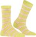 FALKE Stripe Uniform gedessineerd katoen sokken dames geel - maat 35-38
