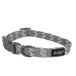 DOOGY CLASSIC Brasil Ketting, grijs, TS 31-46 cm x 15 mm