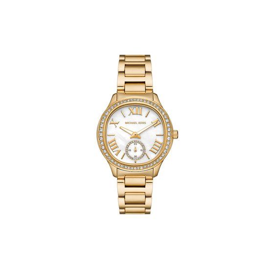 Michael Kors Sage MK4805 Horloge Dames - Goudkleurig - Ø 38 mm