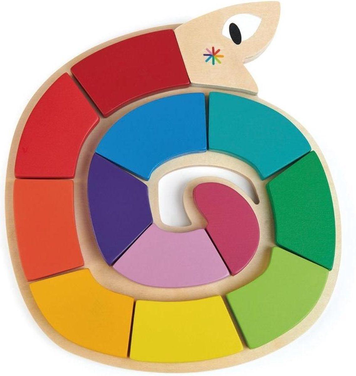 Tender Leaf Toys Legpuzzel: Kleur me gelukkig