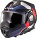 LS2 FF901 Advant X Ultra Blauw Rood 06 Systeemhelm - Maat 2XL
