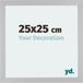 Your Decoration - Fotolijst 25x25 cm - MDF - Zilver Mat - Mura