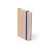 Happyshopper A6 notitie schrift met blauw elastiekje - notitieboekjes