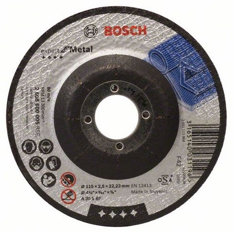 Bosch 2 608 600 005 - Haakse slijper-accessoires - 115 mm - 13300 rpm
